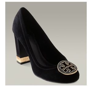 Tory Burch Maddie pump - black suede size 5